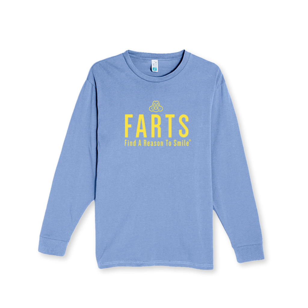 FARTS-Find-A-Reason-To-Smile-blue-yellow-long-sleeve