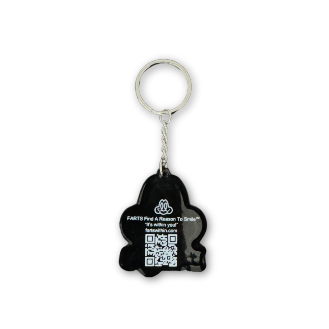 FARTS-black-white-keychain-back-gratitude-be-happy-daily-reminder