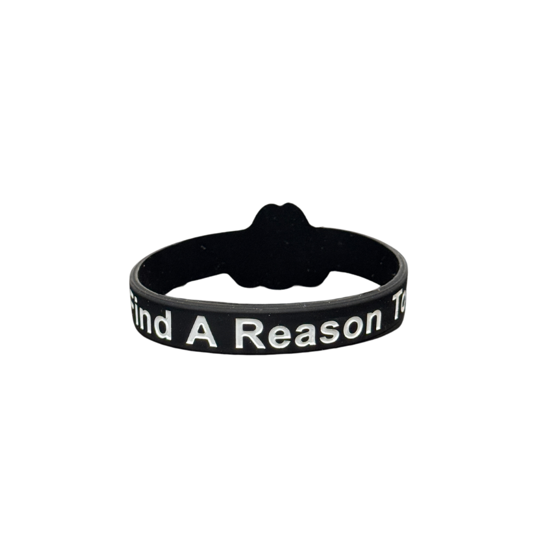 FARTS-black-white-wristband-3-gratitude-be-happy-daily-reminder
