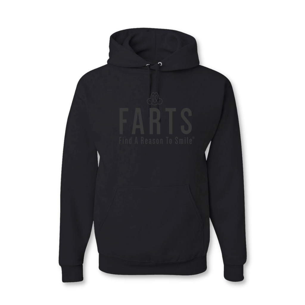 Sudadera con capucha FARTS - Negro