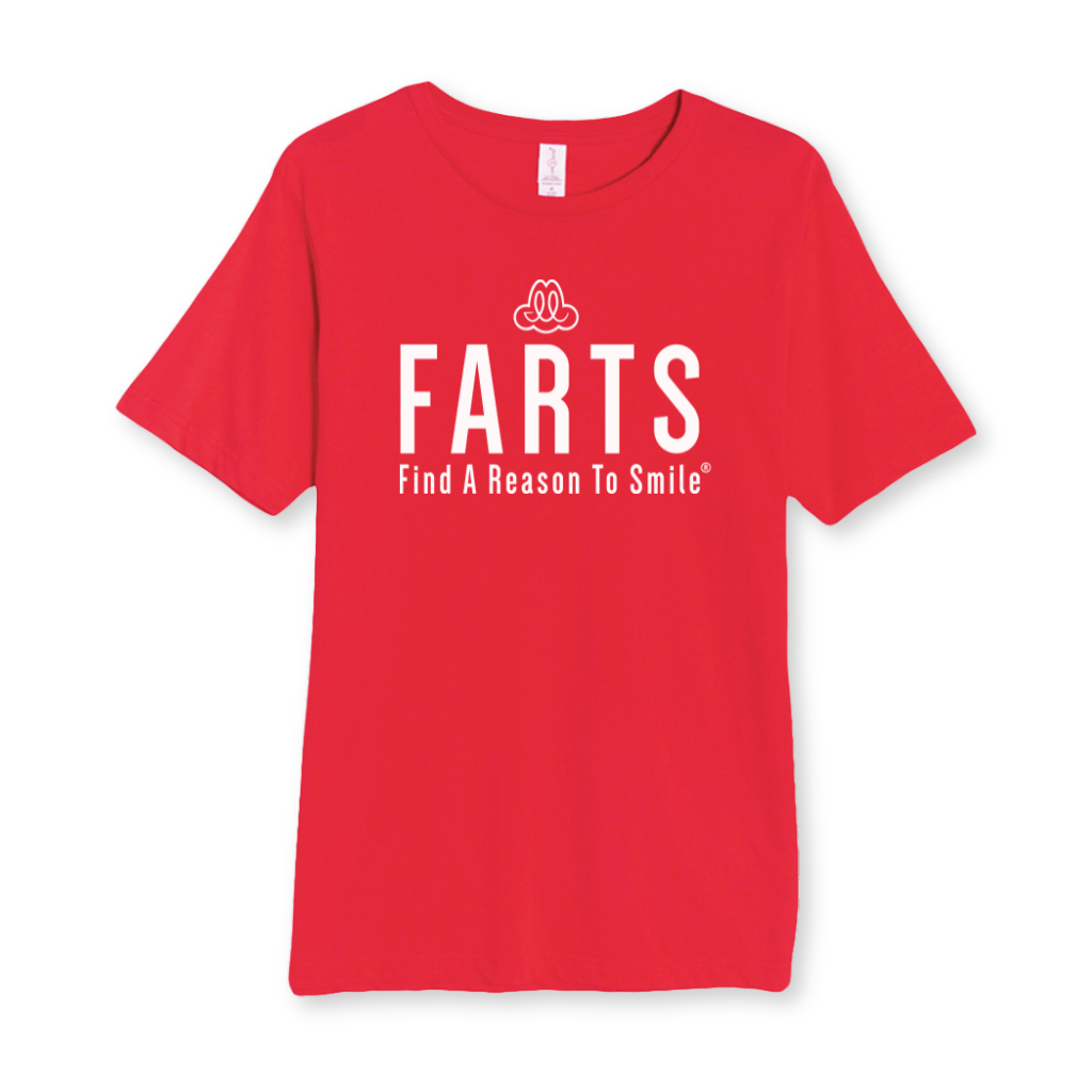 Bold Love red and white t-shirt featuring motivational text for personal empowerment0