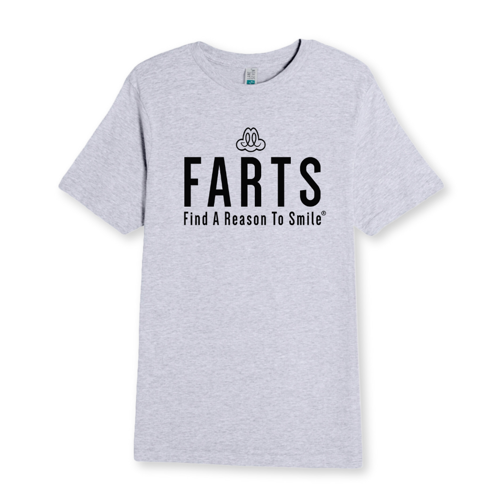 Grey Matter neutral-tone tee with gratitude message, perfect for everyday wear and reflection