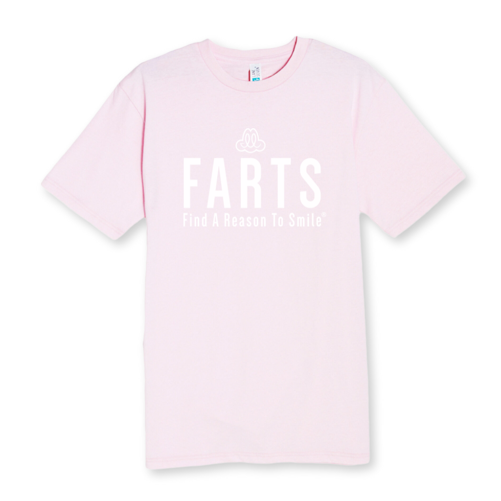 pastel pink vintage wash tee with uplifting quote for emotional wellness and self-love