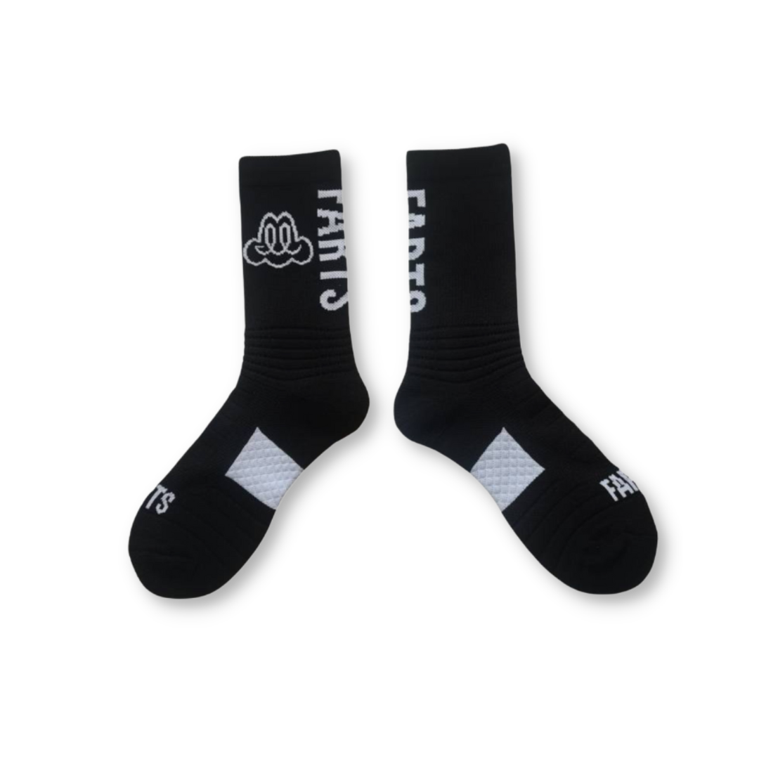 FARTS socks - new 2024 collection - black and white