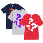FARTS mystery bundle tees 3 for price of 1 image of blank tees with question marks gratitude lifestyle