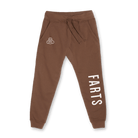 FARTS-Find-A-Reason-To-Smile-brown-and-white-joggers-with-leg-design