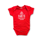 FARTS-onesie-red-and-white-FARTS-Find-A-Reason-To-Smile-the-key-to-happiness-is-expressing-gratitude