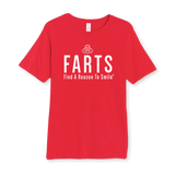 Bold Love red and white t-shirt featuring motivational text for personal empowerment0