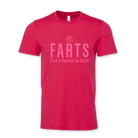 Fucshia loud tee in vibrant pink tones designed to boost confidence and promote joy