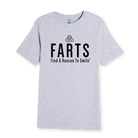 Grey Matter neutral-tone tee with gratitude message, perfect for everyday wear and reflection