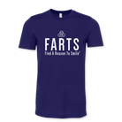 Navy Blue Find A Reason To Smile Shirt – Mental Health Gratitude Tee